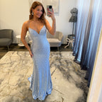 Sherri Hill 58004 Periwinkle Prom Dress 