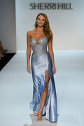 Sherri Hill 58470 | Hot Fix Corset Fitted Gown | Joyce’sTPR
