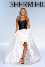 Sherri Hill 58768 | Corset Bow Runway Ball Gown | Joyce’sTPR Pre-Order