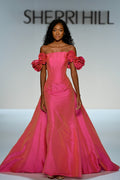 Sherri Hill 67309 | Rosette Strap Overskirt Gown | Joyce’sTPR