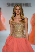 Sherri Hill 67344 | Beaded Drop Waist Ballgown | Joyce’sTPR