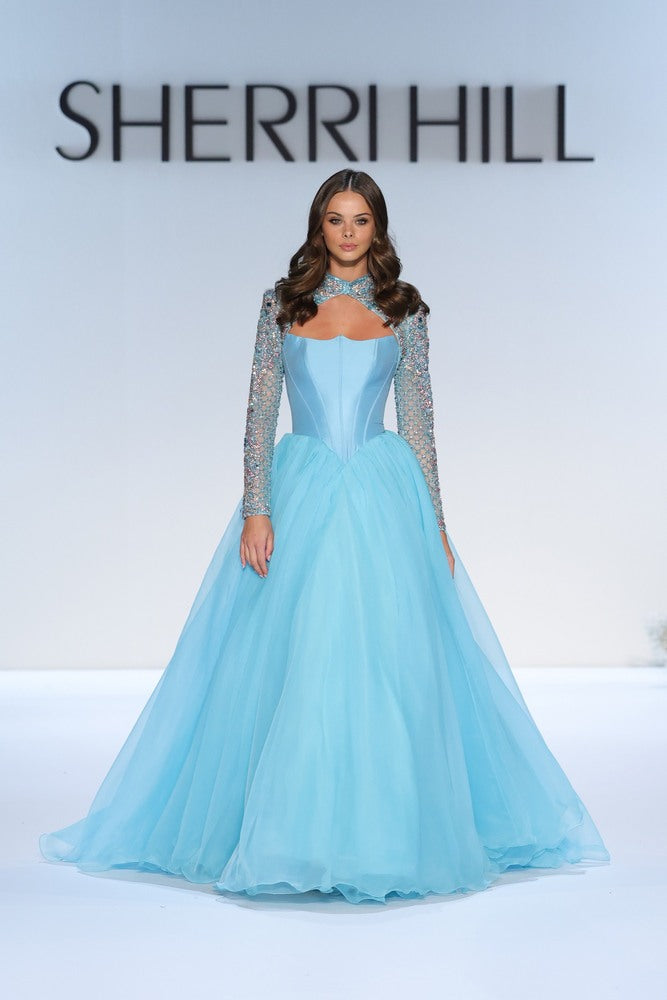 Sherri Hill 67345 | Ballgown with Beaded Jacket | Joyce’sTPR